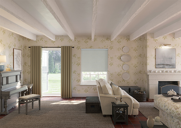 Solento (Blackout), Crisp Grey - Roller Blind - Image 8